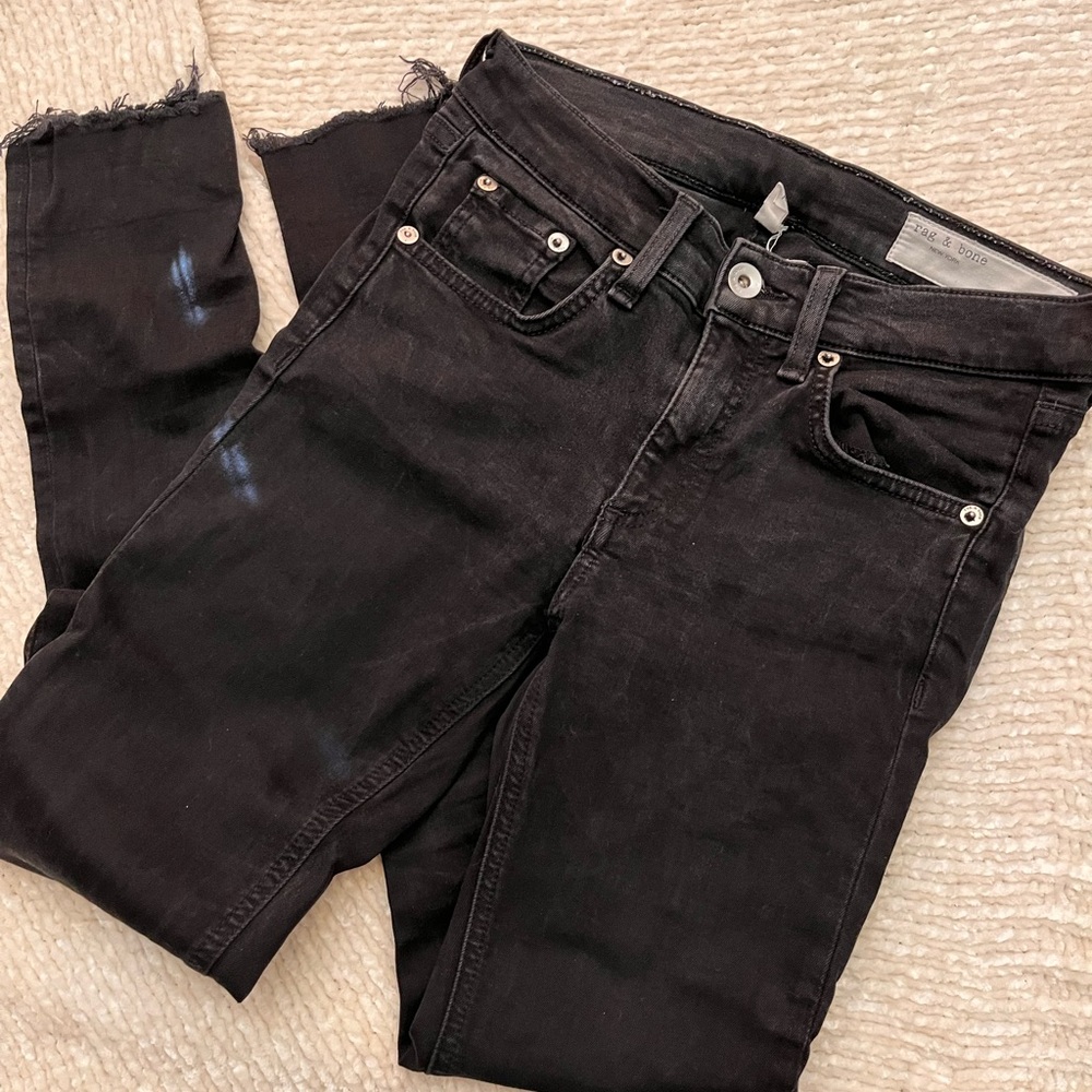 Black Rag and Bone Denim Jeans